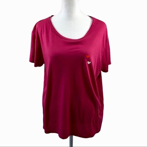 Sundry NWT Pink “Love” T Shirt Size 1 (S) - Picture 1 of 11